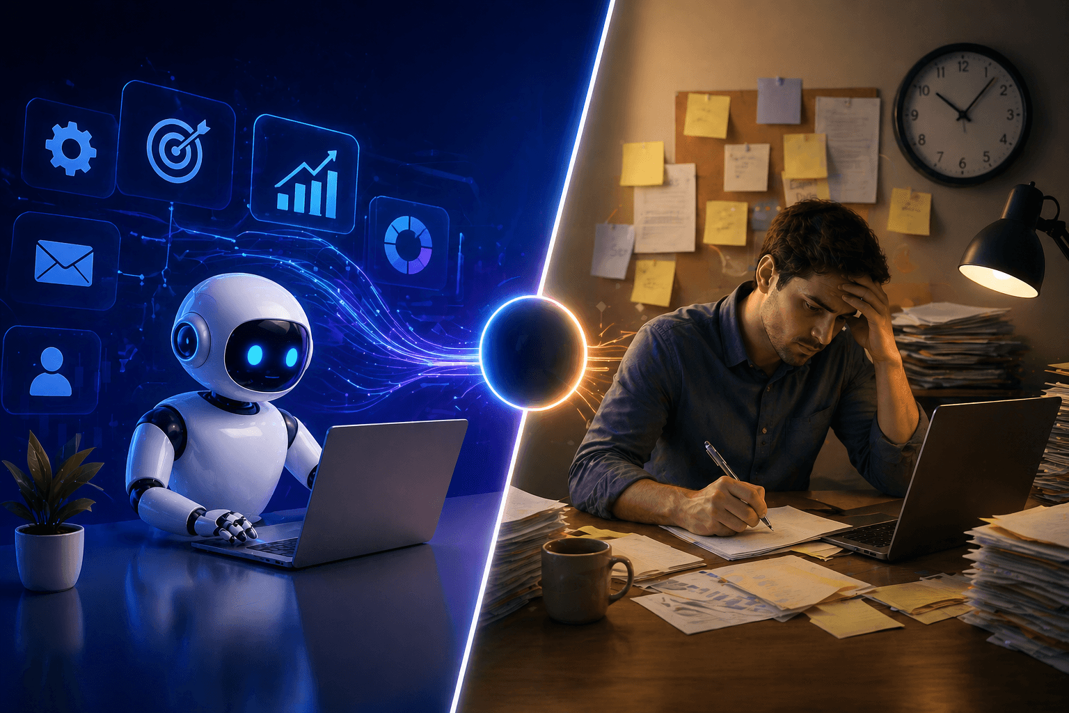 AI vs Manual Marketing Automation: Key Differences Explained (2026)